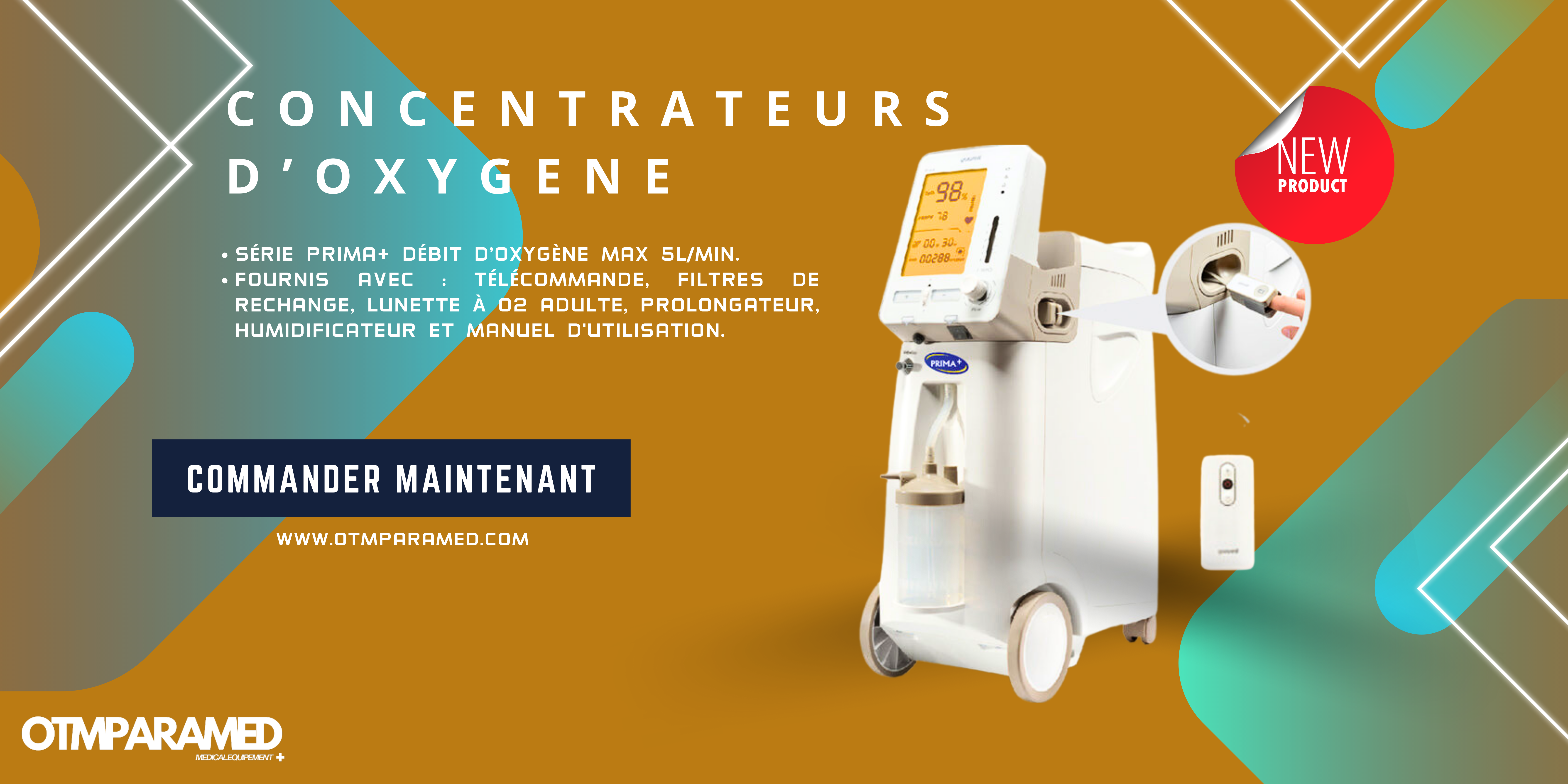 Concentrateur d'oxygène